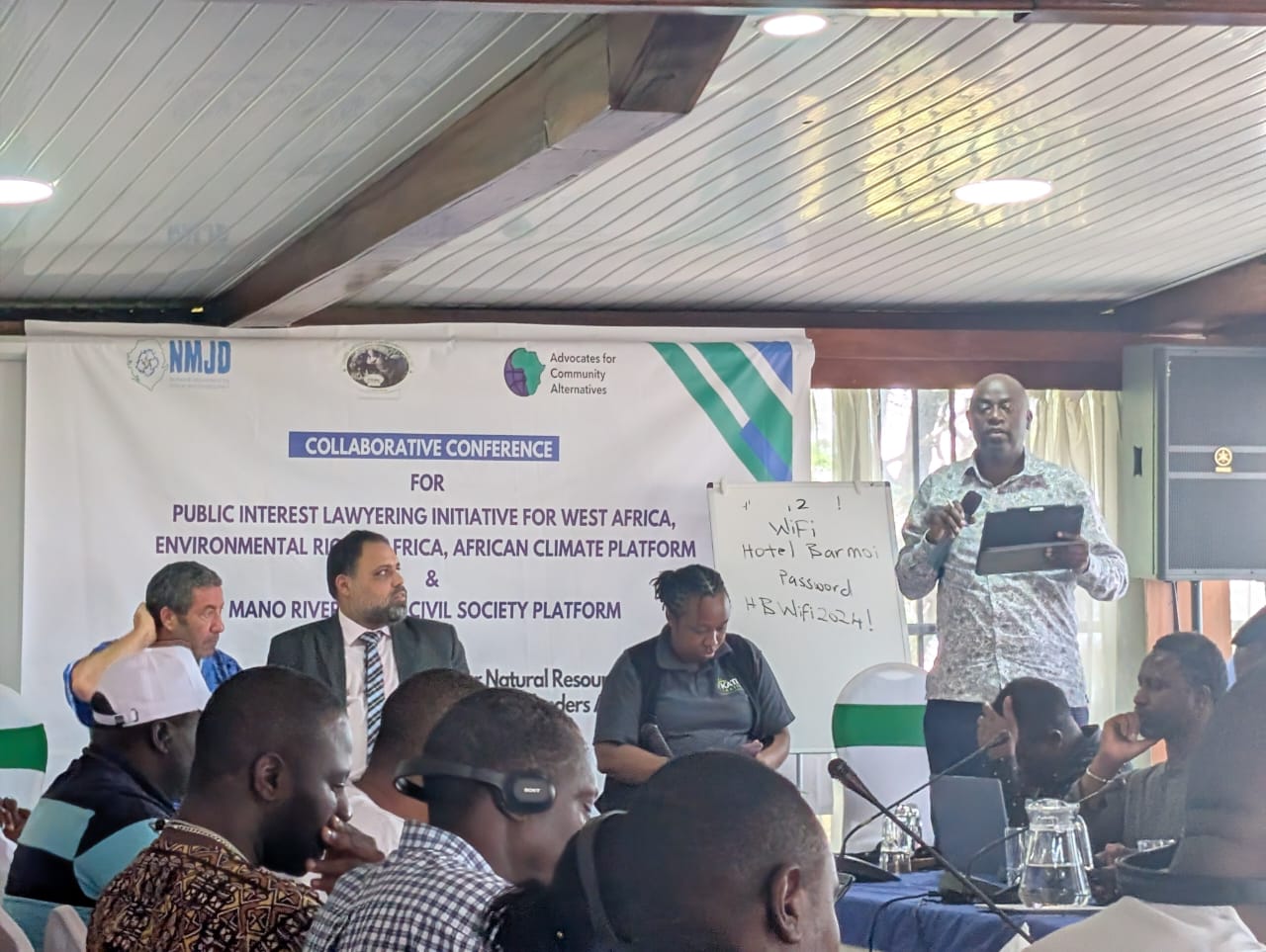 ERA and partner delegates at the Freetown collaborative conference on the Advisory Opinion petition